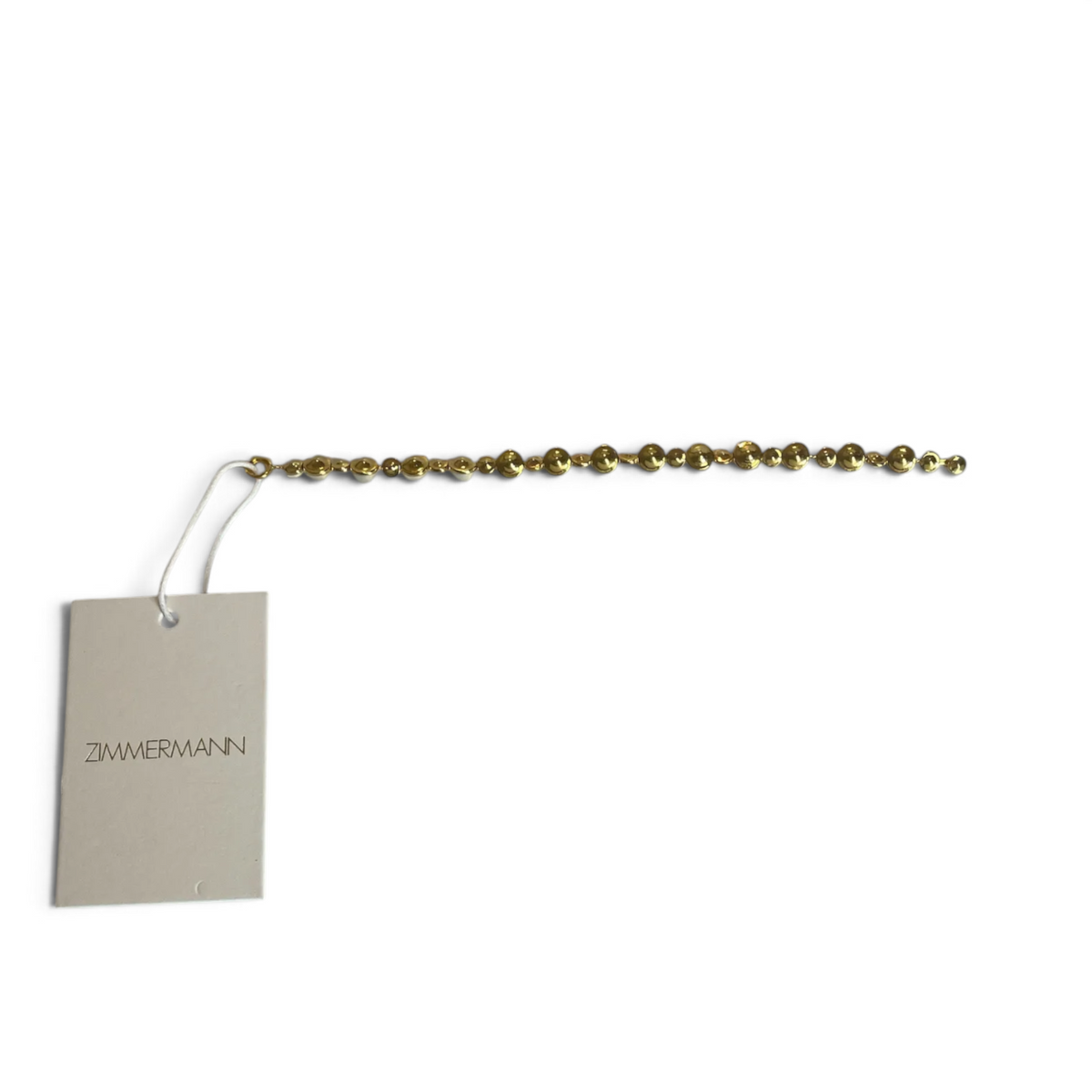 Zimmermann Swing Bracelet Gold Plated Disc Beads