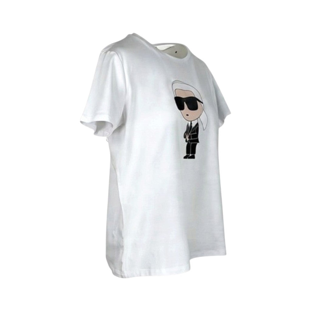 Karl Lagerfeld Paris Karl Blazer Graphic T Shirt White Size L