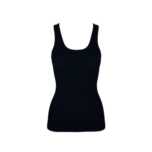 Zara Black Sleeveless Tank Top – Size L / AU 10–12 – New Without Tags