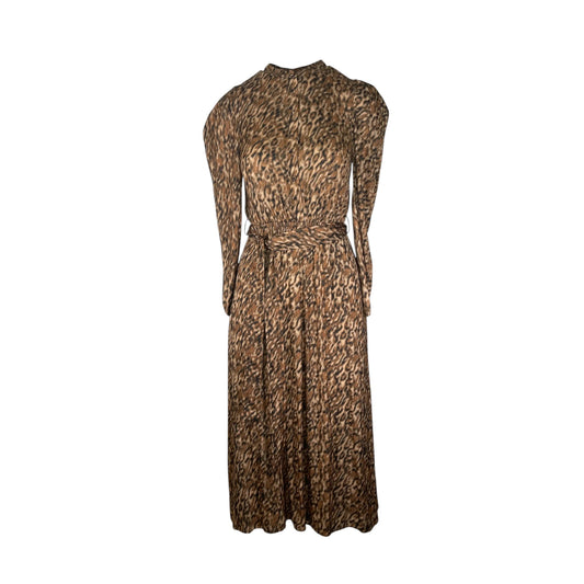 Witchery Animal Print Midi Dress  AU 6  Pre-Loved