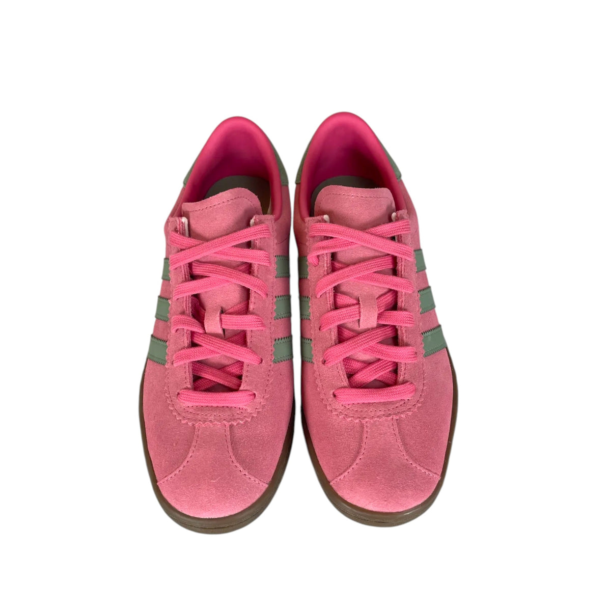 Adidas Stadt Shoes Pink Fusion Silver Green Gum Size AU8